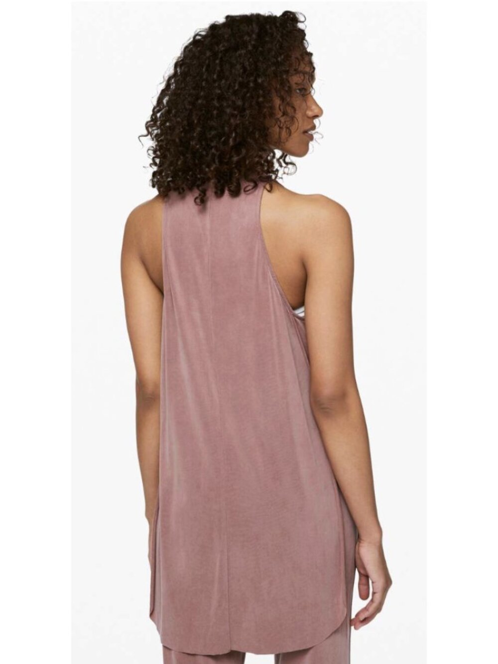 LULULEMON LAB Restore Tunic Top in Red Dust Size 4 Athleisure Workout Travel - Picture 2 of 12